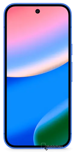 Google Pixel 10 Indigo Full Front Image.
