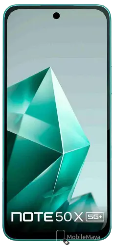 Infinix Note 50x Full Front Side.