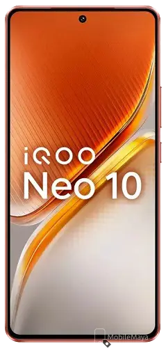 iQOO Neo 10 5G Front Side Image.