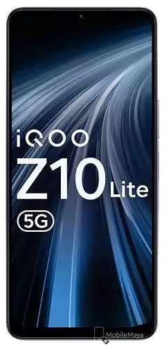 iQOO Z10 Lite 5G Full Front Side Image.