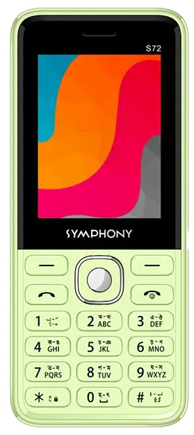 Symphony S72 front image